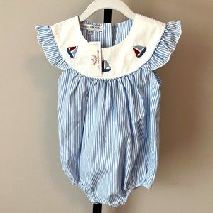NWT Sweet Dreams Sailboat Bubble! - Size: 24M/2T